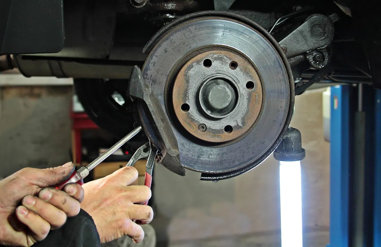 Mobile mechanic preparing tools for a Winnipeg service appointment