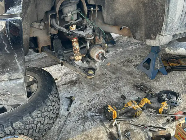Suspension repair inspection and warranty review in Winnipeg