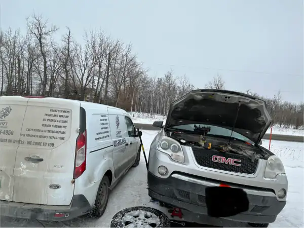 Mobile mechanic service in Winnipeg winter conditions